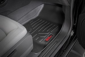 GMC Canyon Floor Mats - Front + Rear - Rough Country - Crew - '15-'22